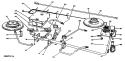 Section Diagram and Parts List for ZGU650ES2BG  General Electric Cooktop
