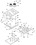 Part Location Diagram of WB18K5436 GE WIRE HARNESS, MAIN