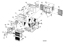 Part Location Diagram of WJ71X2359 GE FRONT GRILLE Assembly