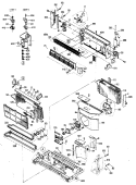 Section Diagram and Parts List for AZC709DBV3  General Electric Air Conditioner