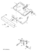 Section Diagram and Parts List for JGBS02EN6  General Electric Range