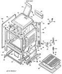 Part Location Diagram of WB63K0045 GE USE GEH WB63K45