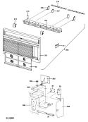 Section Diagram and Parts List for KSL06LAM1  Hotpoint Air Conditioner