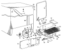 Section Diagram and Parts List for CSX20ELJ  Hotpoint Refrigerator