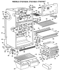 Part Location Diagram of WR38X1126 GE UNKNOWN