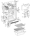 Part Location Diagram of WR02X8218 GE CAP CORNER
