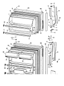 Part Location Diagram of WR02X8354 GE PLUG BUTTON