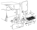 Section Diagram and Parts List for CSX22GMA  Hotpoint Refrigerator
