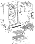 Part Location Diagram of WR32X1110 GE Vegetable PAN