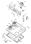 Section Diagram and Parts List for RB533GS2  Hotpoint Range