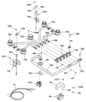 Part Location Diagram of WB21X501 GE DISCONTINUED