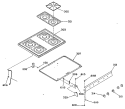 Part Location Diagram of WB14X147 GE DISCONTINUED