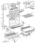 Part Location Diagram of WR32X1058 GE COVER Assembly Vegetable PAN
