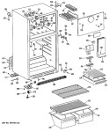 Part Location Diagram of WR32X1123 GE Vegetable PAN