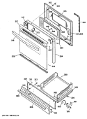 Part Location Diagram of WB55K6 GE LINER Assembly WD