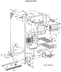Part Location Diagram of WR17X2998 GE TRIM HANDLE BASKET