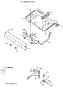 GAS & BURNER PARTS Diagram and Parts List for LGB116GPT2WH  General Electric Range