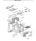 Part Location Diagram of WB24X5358 GE Oven Thermostat