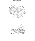 Section Diagram and Parts List for JRP24GV1BB  General Electric Wall Oven