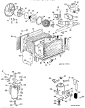 Part Location Diagram of WJ66X0393 GE BRACKET COMPRESSOR MOUNT