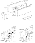 Section Diagram and Parts List for A3B683DGCSW1  General Electric Air Conditioner