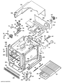 Part Location Diagram of WB56X6070 GE UNKNOWN