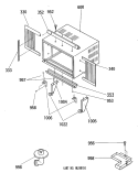 Part Location Diagram of WJ69X0124 GE CURT Assembly Left Hand