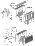 Part Location Diagram of WJ66X0368 GE BRACKET