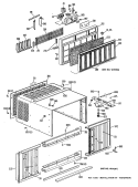 Part Location Diagram of WJ79X0372 GE CONTROL BOX