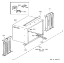 Part Location Diagram of 30-7734 GE INSTALLATION INSTRUCTION