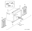 Section Diagram and Parts List for ACM08FAX1  General Electric Air Conditioner