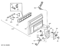 Section Diagram and Parts List for ACM08FAX1  General Electric Air Conditioner