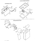 Part Location Diagram of WB26X5070 GE MOTOR, STIRRER