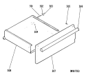 Part Location Diagram of WB58X5012 GE BODY-DRAWER