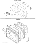 Part Location Diagram of WB61X0302 GE END-CAP-RH