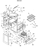 Part Location Diagram of WB49X0623 GE USE GEH WB49X623