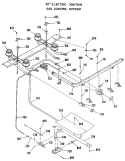 Part Location Diagram of WB02X9004 GE USE GEH WB2X9004