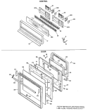 Part Location Diagram of 49-4865 GE MANUAL USERS