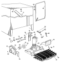 Section Diagram and Parts List for TFX19LJF  General Electric Refrigerator