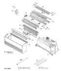 Section Diagram and Parts List for AZC112EDV1  General Electric Air Conditioner