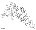 Section Diagram and Parts List for AZW312DBV1  General Electric Air Conditioner