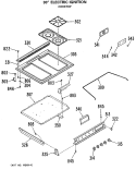 Part Location Diagram of WB07X1582 GE USE GEH WB7X1582