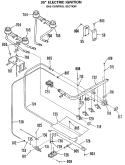 Part Location Diagram of WB02X9120 GE USE GEH WB2X9120