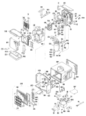 Section Diagram and Parts List for APS12DBV2  General Electric Air Conditioner