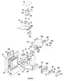 Part Location Diagram of WJ02X0526 GE DAMPER SPRG