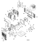 Part Location Diagram of WJ53X0201 GE USE GEH WJ53X201