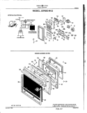 WIRING MATERIAL Diagram and Parts List for JKP68G*K3  General Electric Microwave Oven Combo