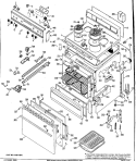 Part Location Diagram of 49-8034 GE JBP22GK 23