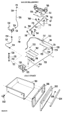 Part Location Diagram of WB2X4667 GE UNKNOWN