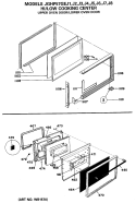 HI / LOW COOKING CENTER Diagram and Parts List for JGHP57GEJ4  General Electric Range